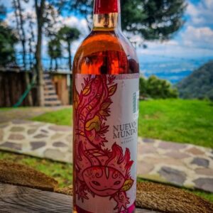 Botella de Vino Rosado